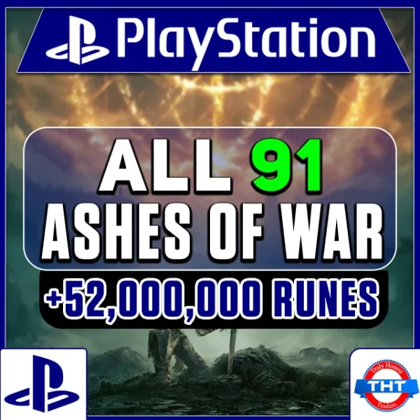 Elden Ring Playstation All Ashes of War