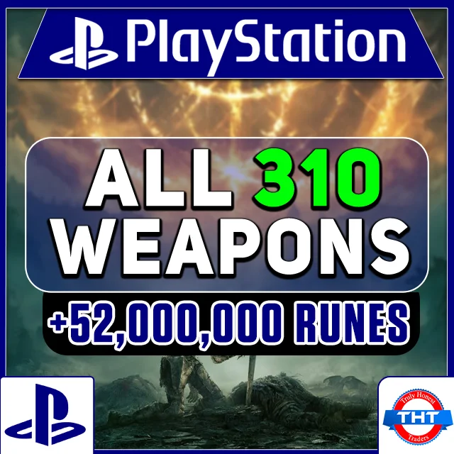 Elden Ring Playstation All Weapons